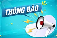  THÔNG BÁO VỀ VIỆC THAY ĐỔI PHÒNG KHÁM BỆNH